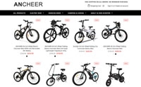 Ancheer官方户外和运动商店：销售电动自行车