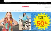 美国时尚大码女装购物网站：Avenue