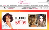美国时尚假发购物网站：Wigsbuy