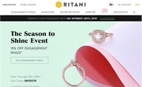 美国定制钻石订婚戒指：Ritani