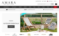 Amara美国站：英国高端家居礼品网站，世界各地的奢侈家具品牌