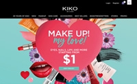 KIKO美国官网：意大利的平价彩妆品牌