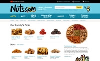 Nuts com：优质散装，批发坚果、干果和巧克力等