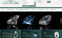 领先的钻石和订婚戒指零售商：Diamonds-USA