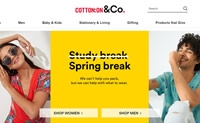 Cotton On美国网站：澳洲时装连锁品牌