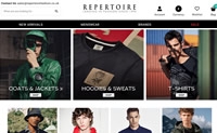 英国领先的男装设计师服装独立零售商：Repertoire Fashion