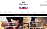 英国设计的甲板鞋和船鞋：Chatham
