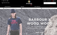 英国男士时尚购物网站：Stuarts London