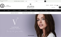 英国著名的小众美容品牌网站：Alyaka
