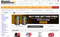 英国最大的在线运动补充剂商店：Discount Supplements