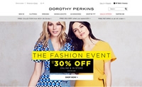 英国最大的女性服装零售商：Dorothy Perkins
