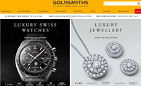 英国最大的高品质珠宝和手表专家：Goldsmiths