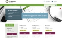 One.com挪威：北欧成长最快的网络托管公司