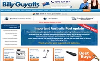 澳大利亚家用电器在线商店：Billy Guyatts