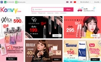 泰国第一的化妆品网站：Konvy