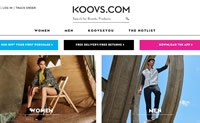 印度领先的在线时尚商店：Koovs