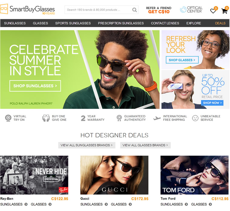 SmartBuyGlasses Canada