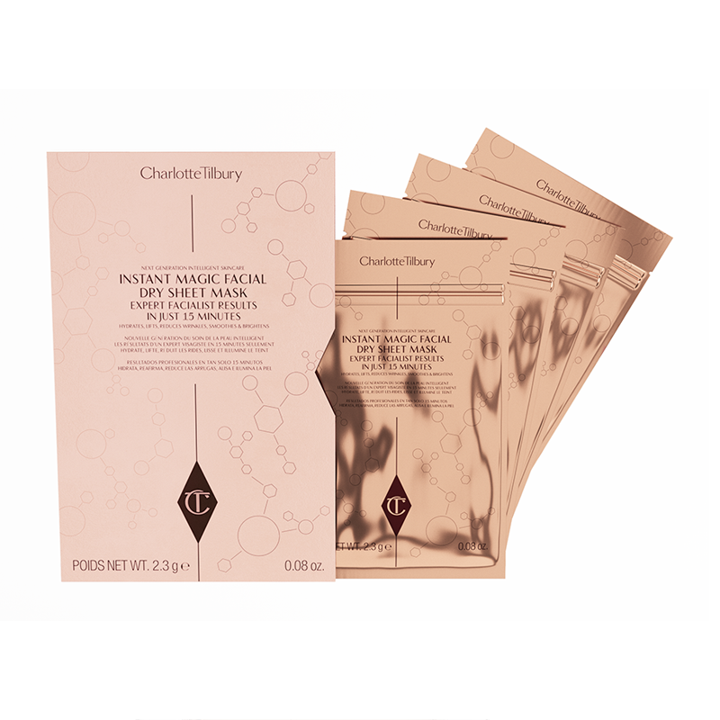 Charlotte Tilbury 瞬效奇迹无水面膜 - 4片