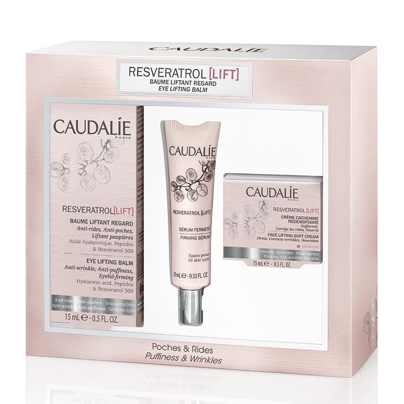 Caudalie Resveratrol Lift Puffiness & Wrinkles Gift Set