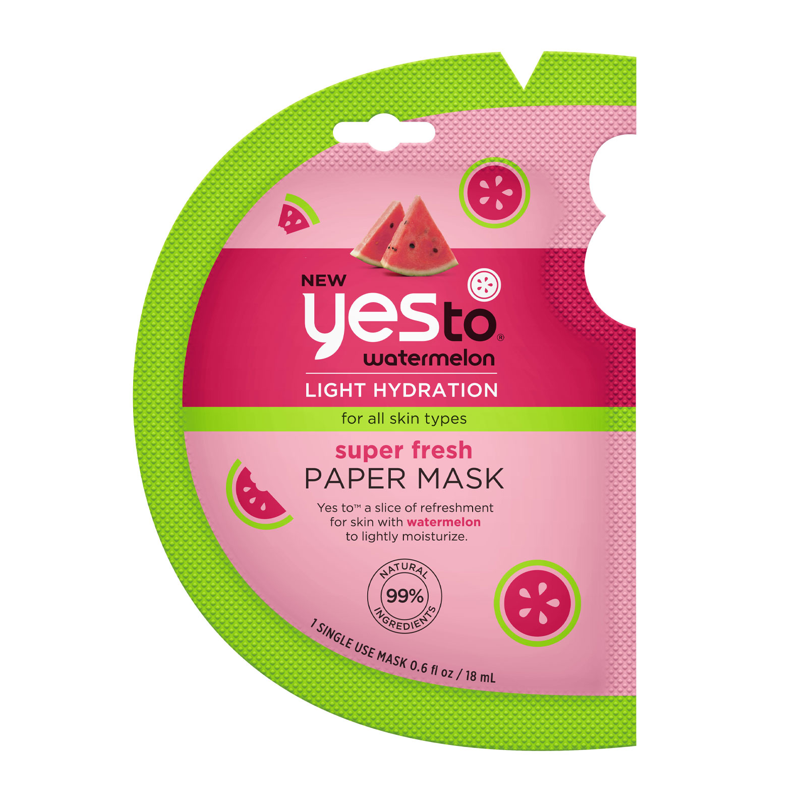Yes To 西瓜清爽补水面膜 1片