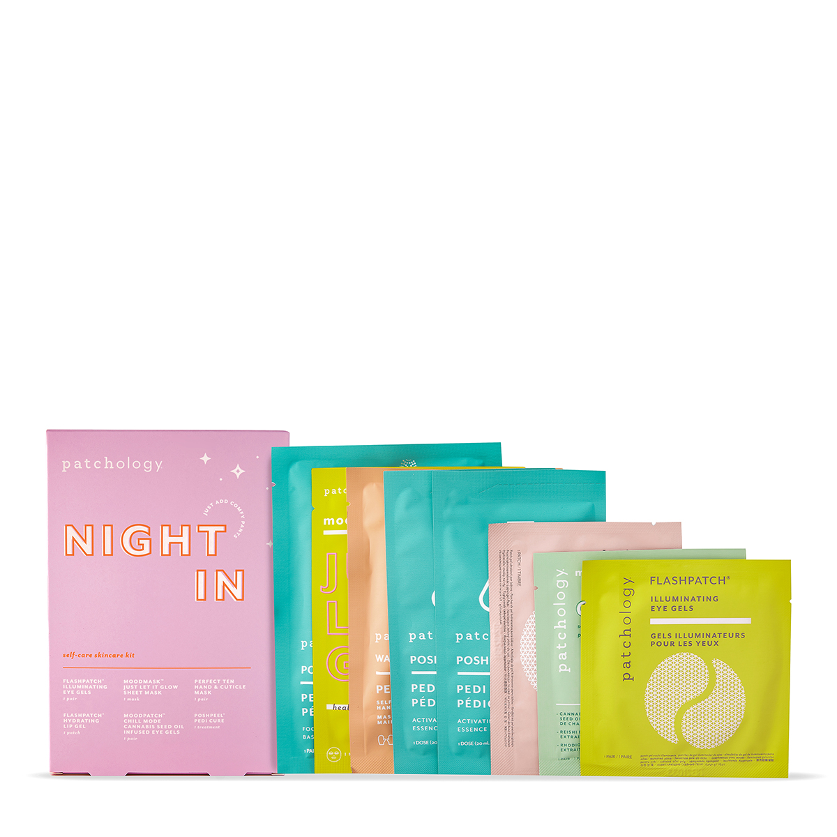 Patchology 面膜眼膜唇膜组合套装