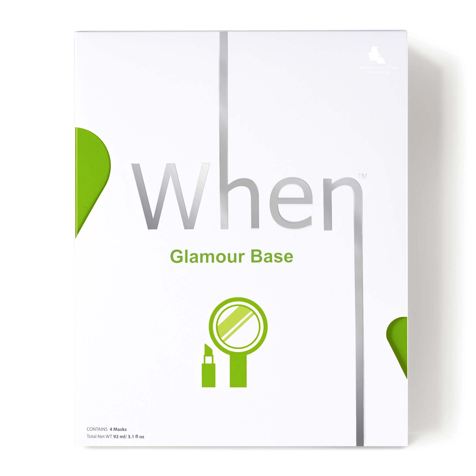 When Beauty 腺苷水解胶原蛋白水润保湿面膜 4片