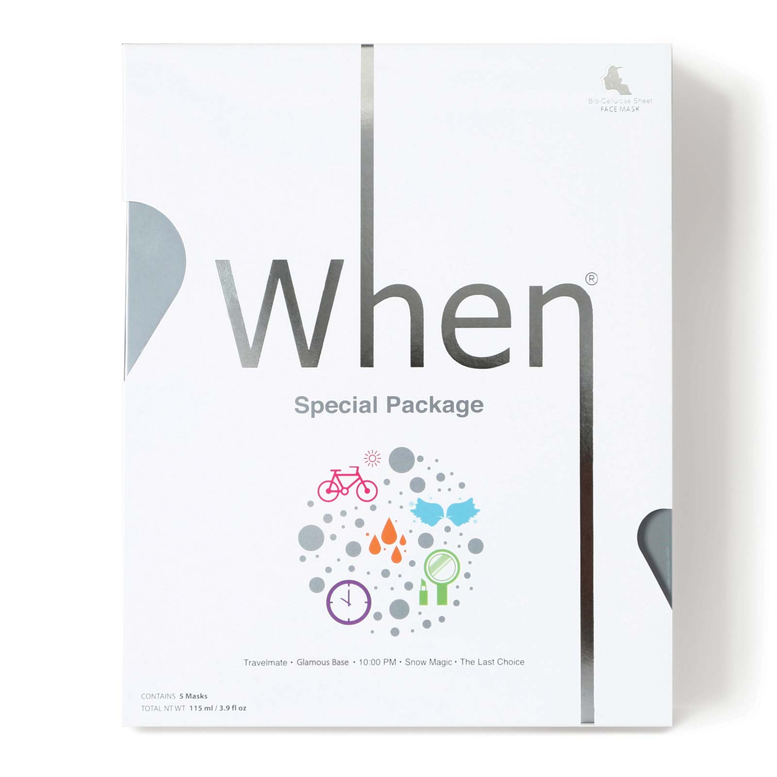 When Beauty 面膜体验5片装