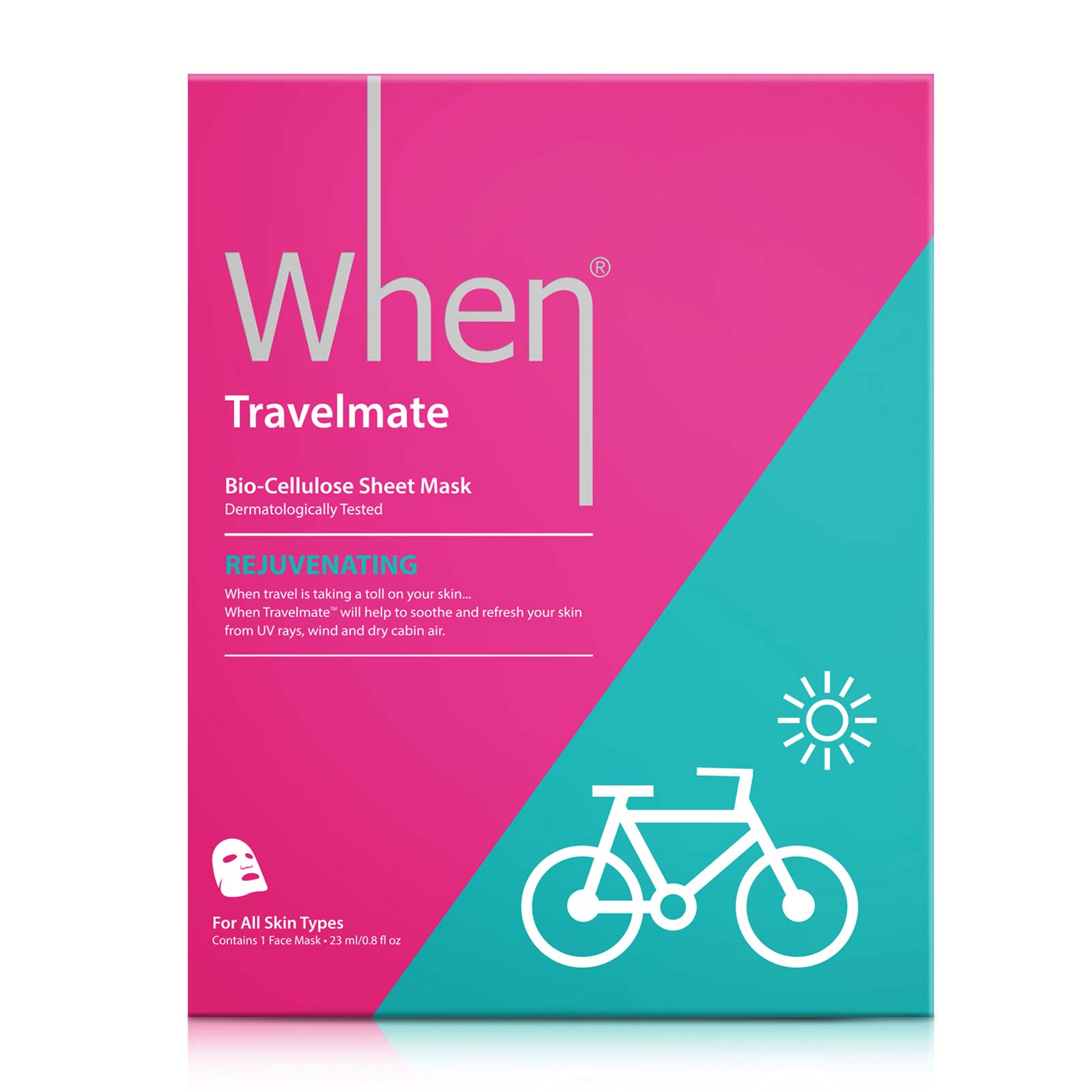 When Beauty 洋甘菊舒缓保湿面膜 1片