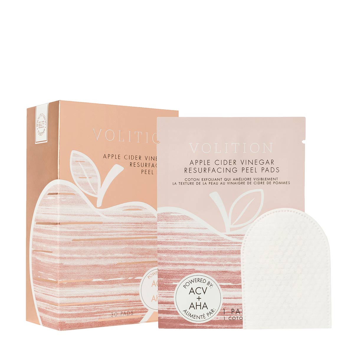 Volition 苹果醋果酸去角质焕肤棉片 30片