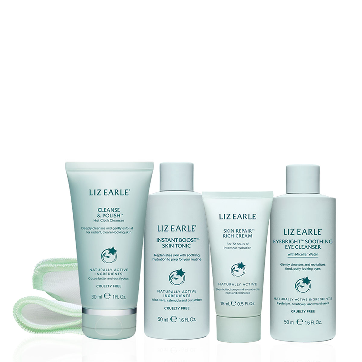 Liz Earle 经典面部护肤五件套装 滋润型