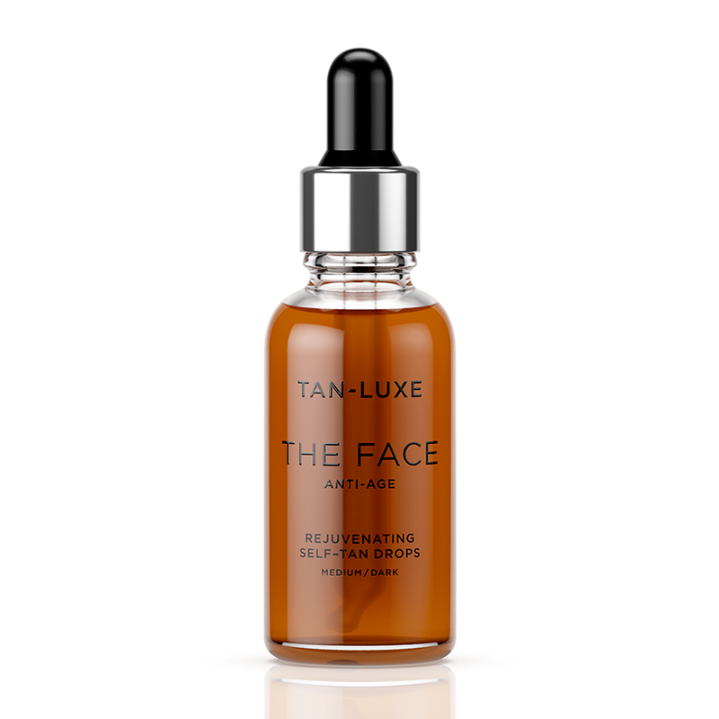 TAN-LUXE The Face Anti-Age Rejuvenating Self-Tan Drops Medium Dark 30ml