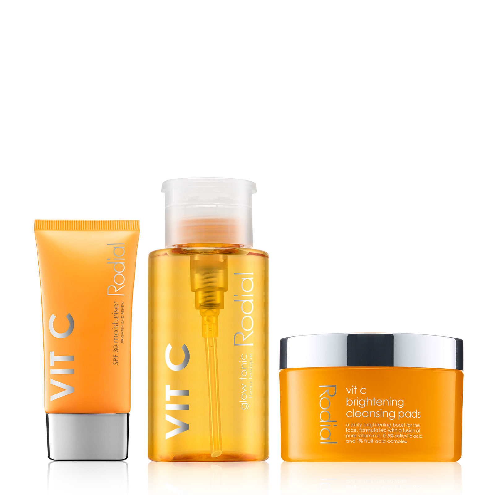 Rodial 柔黛 维C亮彩面部护肤三件套装