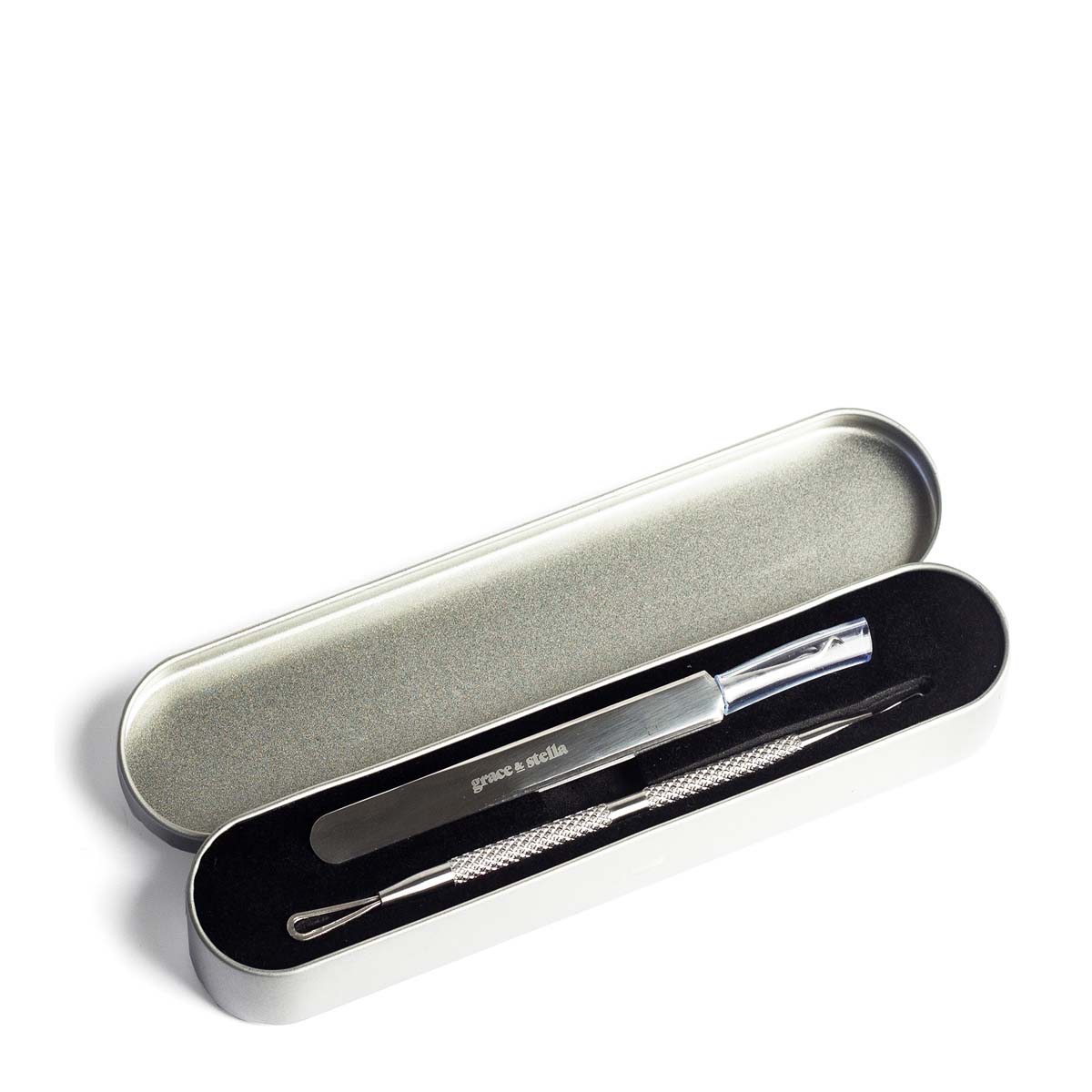 Grace & Stella 不锈钢黑头粉刺针粉刺夹套装