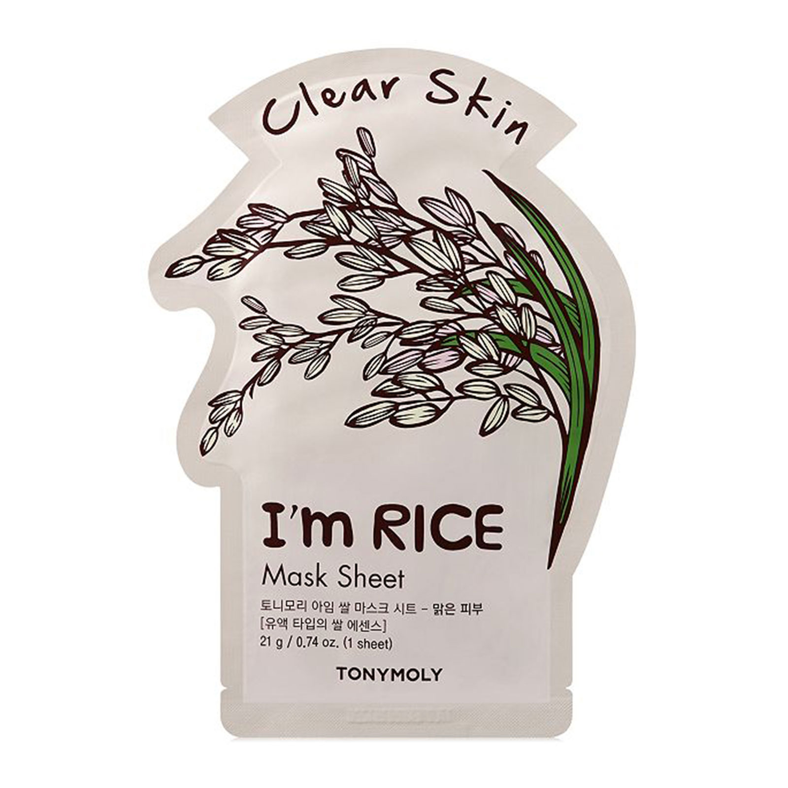 TonyMoly 真我果蔬精华面膜 大米营养水润面膜