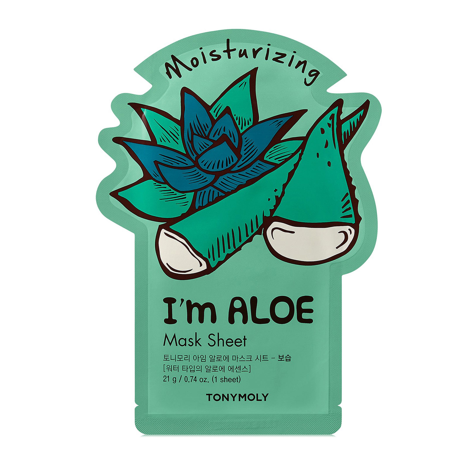 TonyMoly 真我果蔬精华面膜 芦荟水润面膜