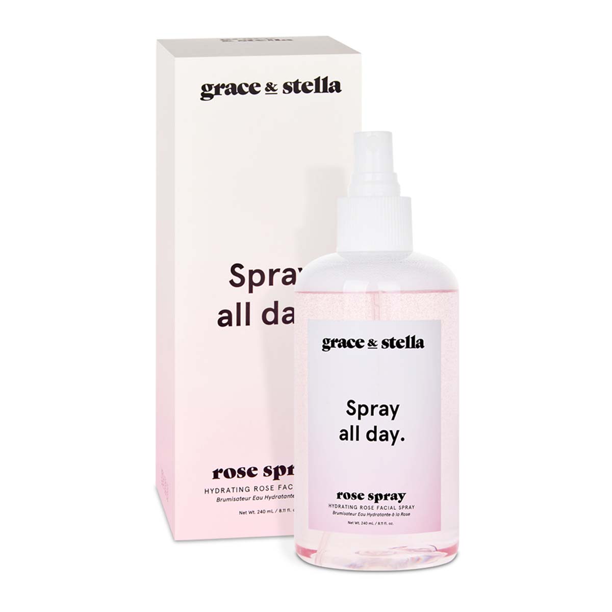 Grace & Stella 玫瑰抗菌保湿喷雾 240ml