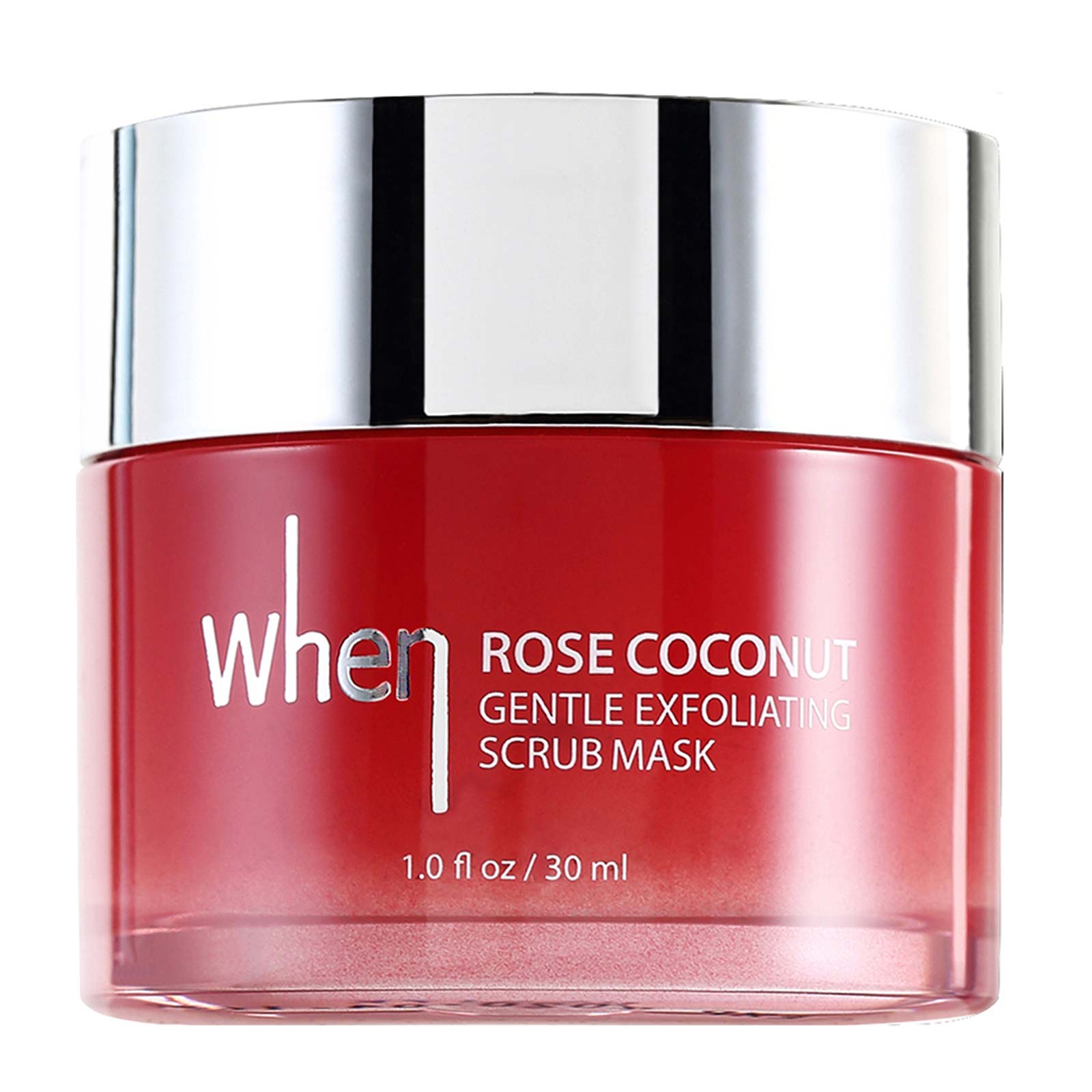 When Beauty 玫瑰椰子温和去角质磨砂面膜 30ml
