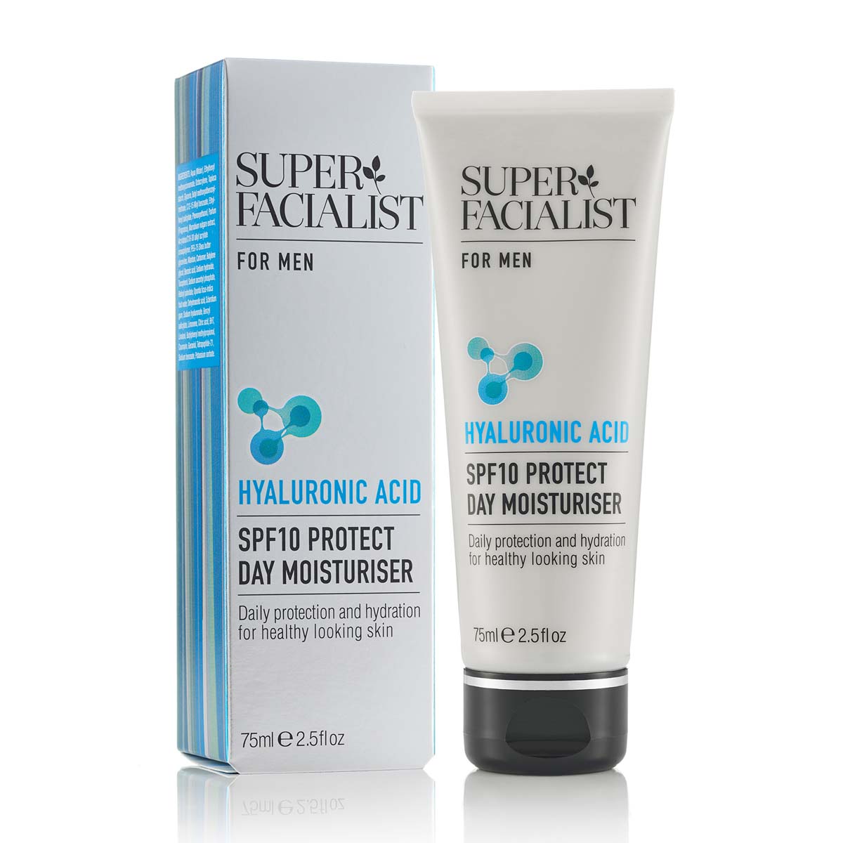 Super Facialist 男士透明质酸保湿日霜 SPF10 75ml