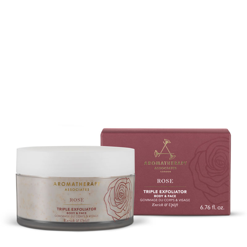 Aromatherapy Associates 玫瑰三重去角质磨砂膏 200ml