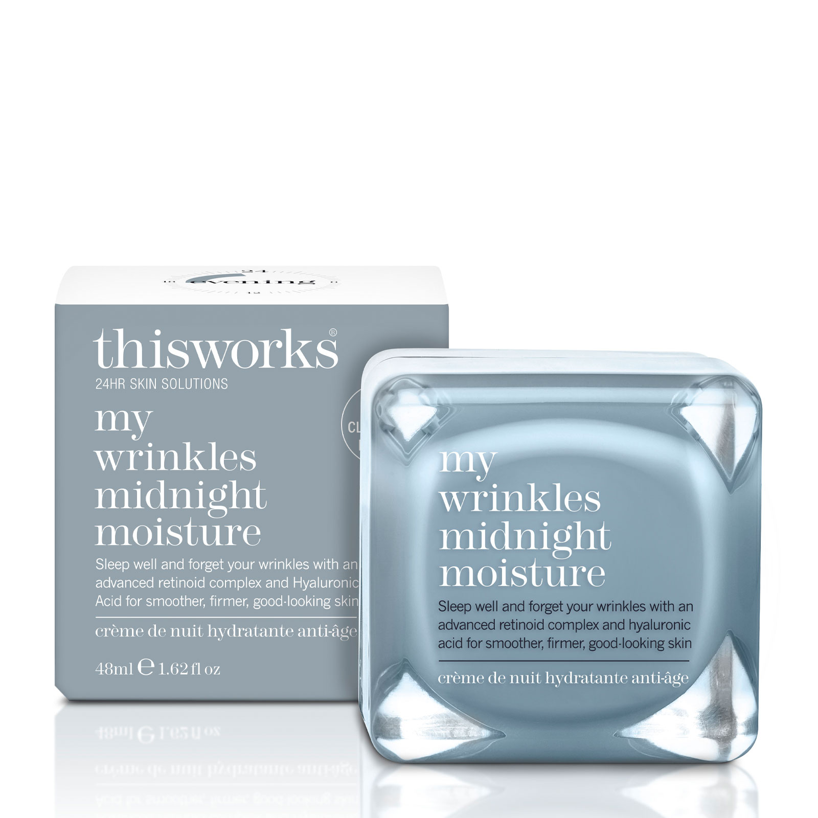 this works 夜间修护滋养保湿霜 48ml