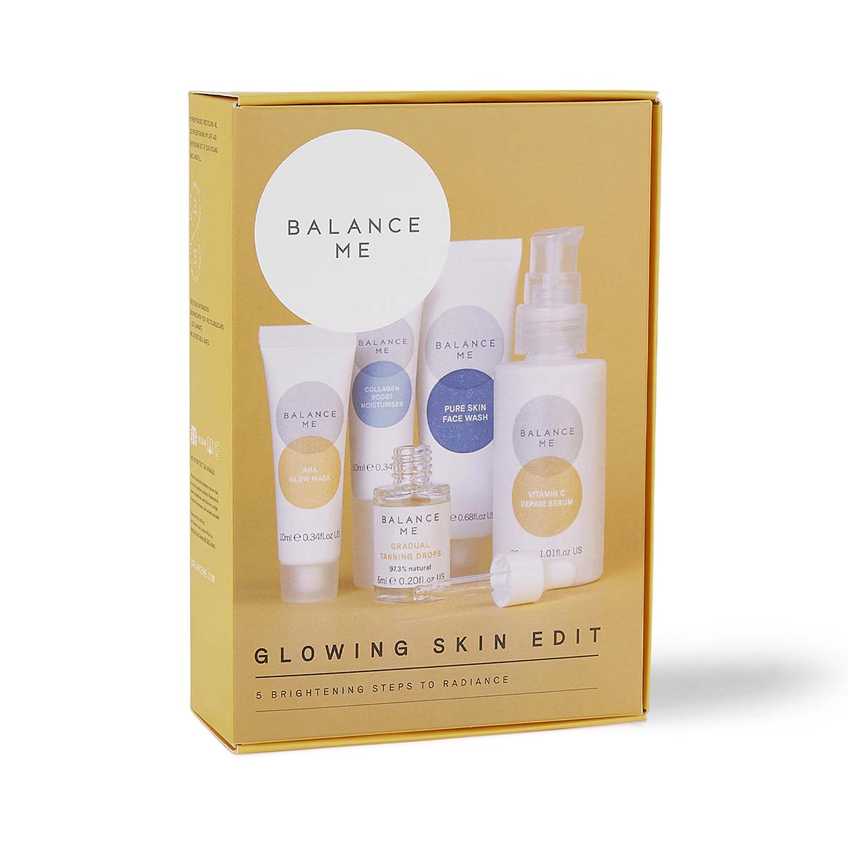 Balance Me 平衡光泽滋养护肤五件套装