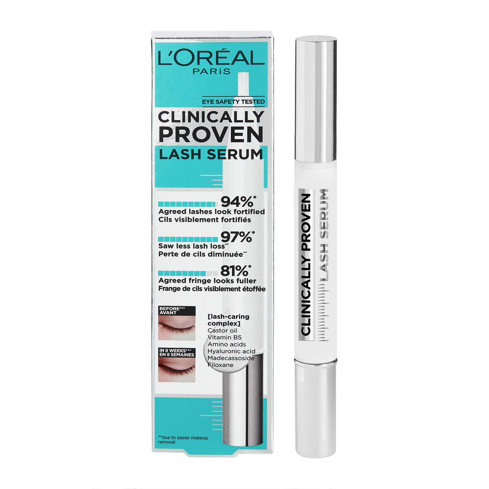 L Oréal Paris Clinically Proven Lash Serum 1 9ml