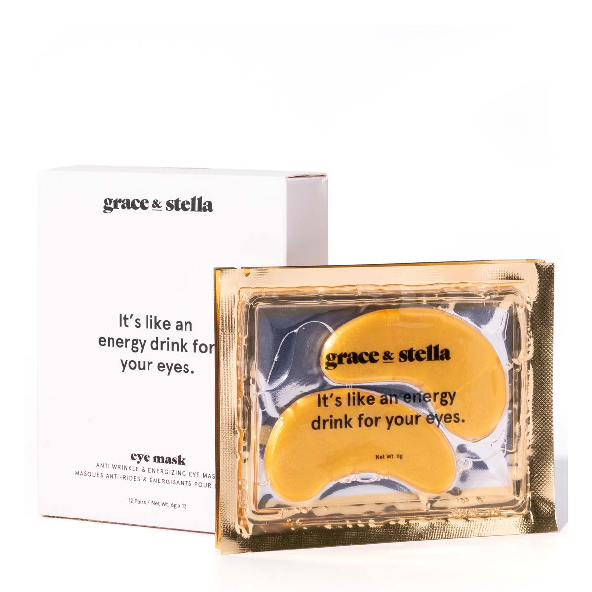 Grace & Stella 活力抗皱去黑眼圈黄金眼膜 24片