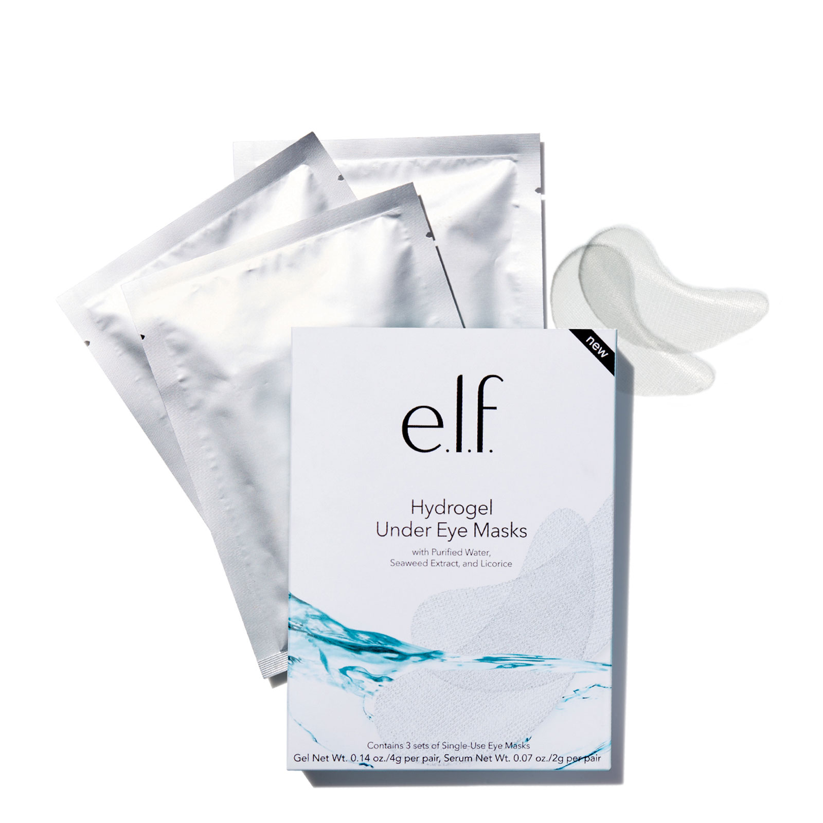 e l f  滋养舒缓水凝胶眼膜 3对