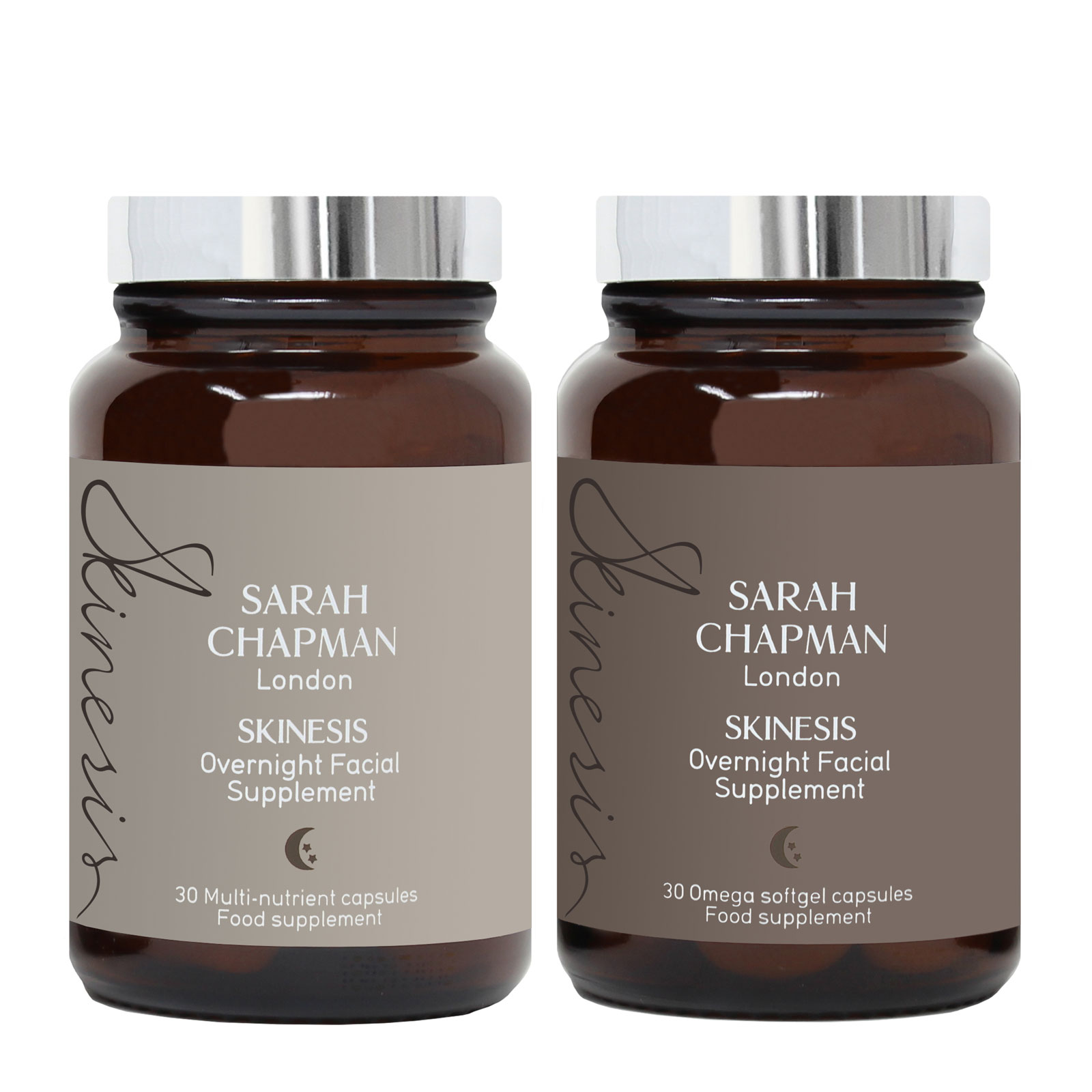 Sarah Chapman 隔夜面部双重修护胶囊 2瓶