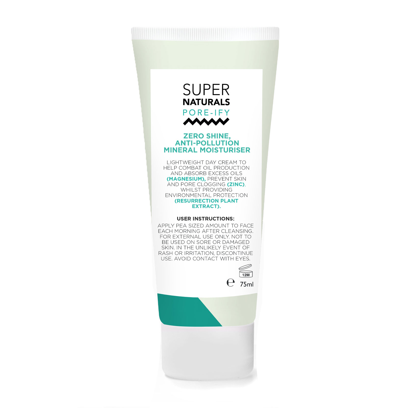 Magnitone SuperNaturals Pore-Ify 天然抗污染排毒矿物质滋养保湿霜 75ml