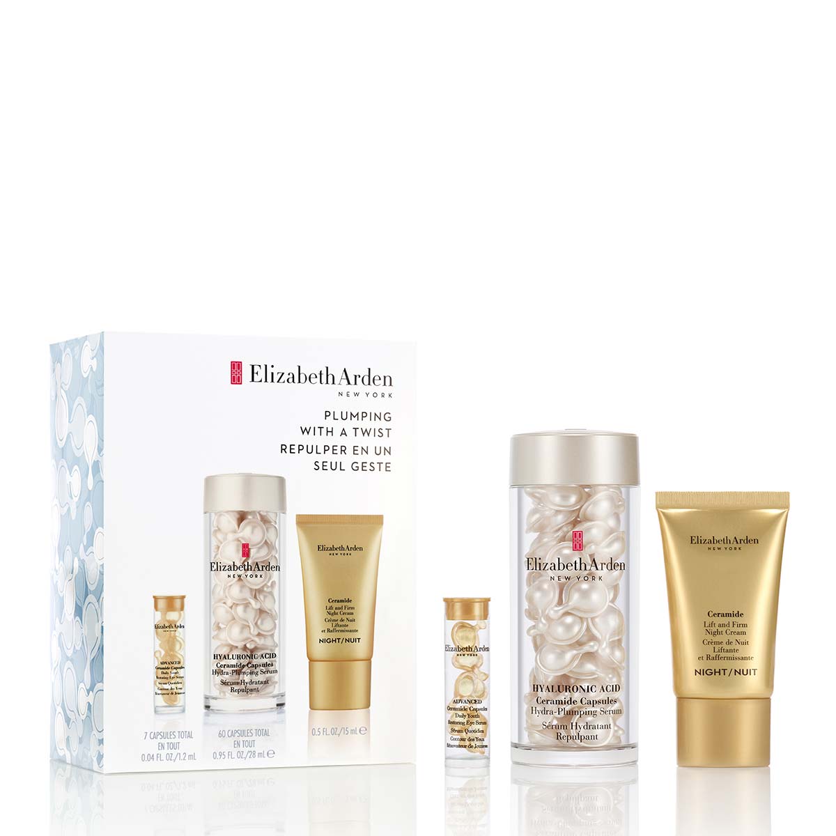 Elizabeth Arden 伊丽莎白雅顿 时空焕活充盈保湿精华胶囊三件套装