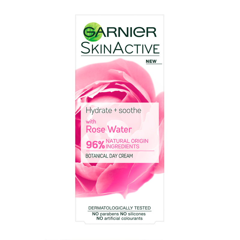 Garnier 卡尼尔 活性天然玫瑰花保湿霜 50ml 敏感肌肤