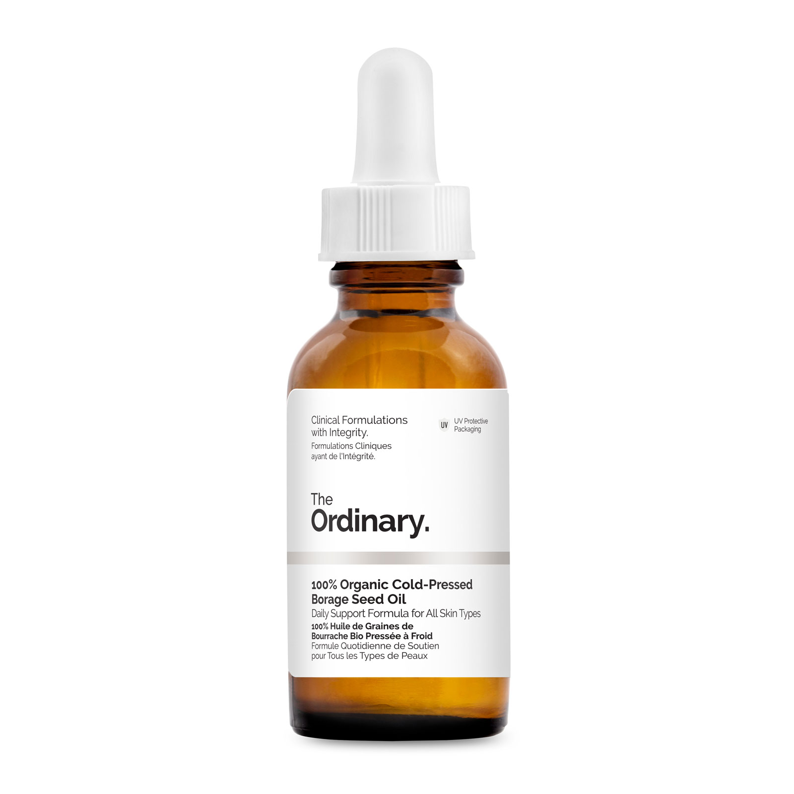 The Ordinary 100%冷压初榨琉璃苣籽油 30ml 滋养镇静