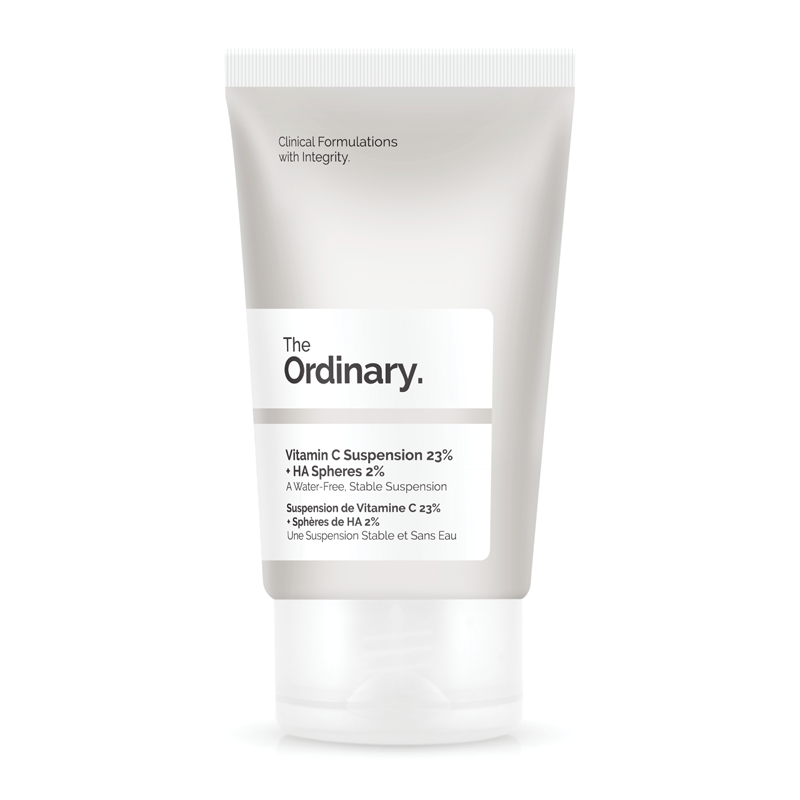 The Ordinary 23%维他命C悬浮液 + 2%透明质酸微珠精华 30ml 提亮肤色